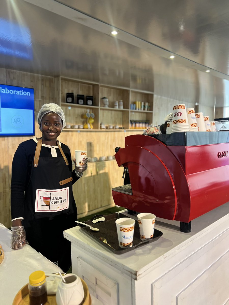 Jada Coffee (@jadacoffee) on Twitter photo Our Team is at <a href="/spekeresort/">Speke Resort Munyonyo</a> Munyonyo for the 47th Annual Conference organised by <a href="/CRePanAfrica/">Continental Reinsurance</a>. We are honored to serve Ugandan coffee to our guests!
#UgandaCoffee Our Team is at <a href="/spekeresort/">Speke Resort Munyonyo</a> Munyonyo for the 47th Annual Conference organised by <a href="/CRePanAfrica/">Continental Reinsurance</a>. We are honored to serve Ugandan coffee to our guests!
#UgandaCoffee
