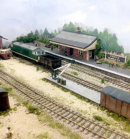 With less than a week to go, our preview continues with ‘Steeple Bumpleigh', a small essay depicting a station + yard in the WR of BR sometime in the 1960s. A cement facility provides extra traffic. Come and see it and 10 other layouts on 30/31 Aug just south of Wakefield #expoEM