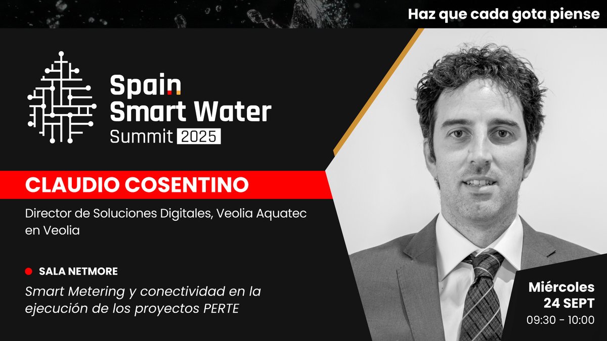 Spain Smart Water Summit tweet media