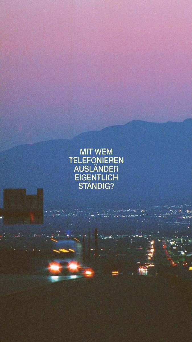 heimweh für einen ort an dem ich nie war (in der bahn ohne arabische geräuschkulisse)