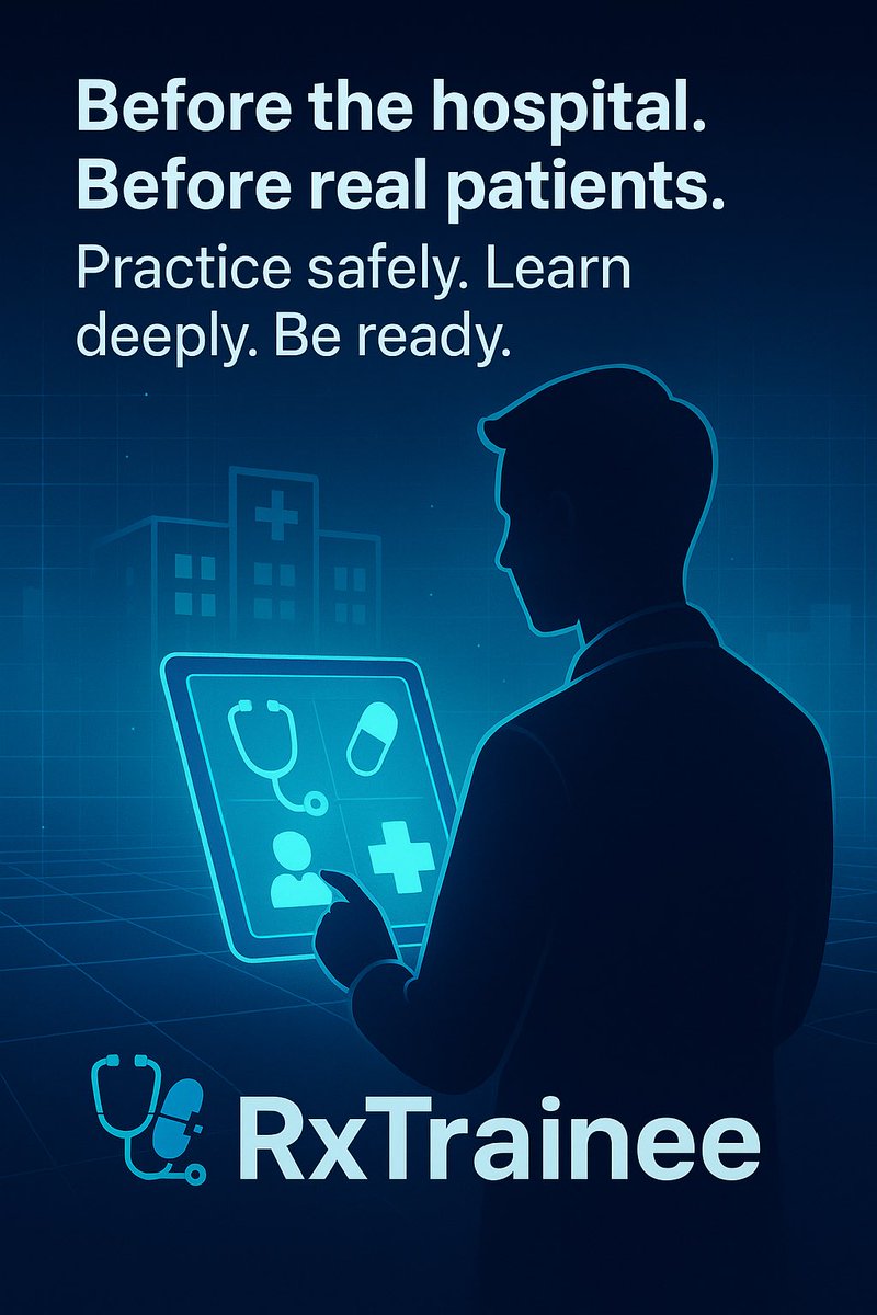 💊🩺 Tomorrow’s pharmacists deserve real-world practice today.
With RxTrainee, students train safely before stepping into hospital rotations. 🚀
#SSCP25 #SSCP_KSA 
#MicroMaker_Hackathon