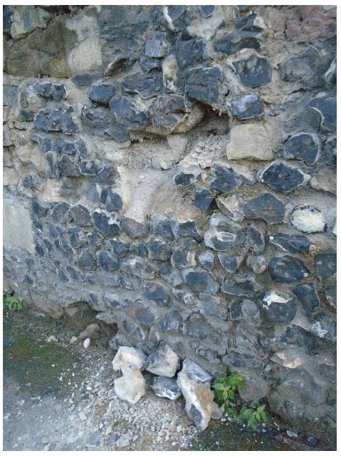 Neglect of listed Merton Priory walls in Station Road (Colliers Wood) by owners of new Abbey Wall flats has led to <a href="/HistoricEngland/">Historic England</a> threat to add them to national Heritage at Risk register - needs urgent action by <a href="/Merton_Council/">Merton Council</a> to require or take steps to prevent further damage