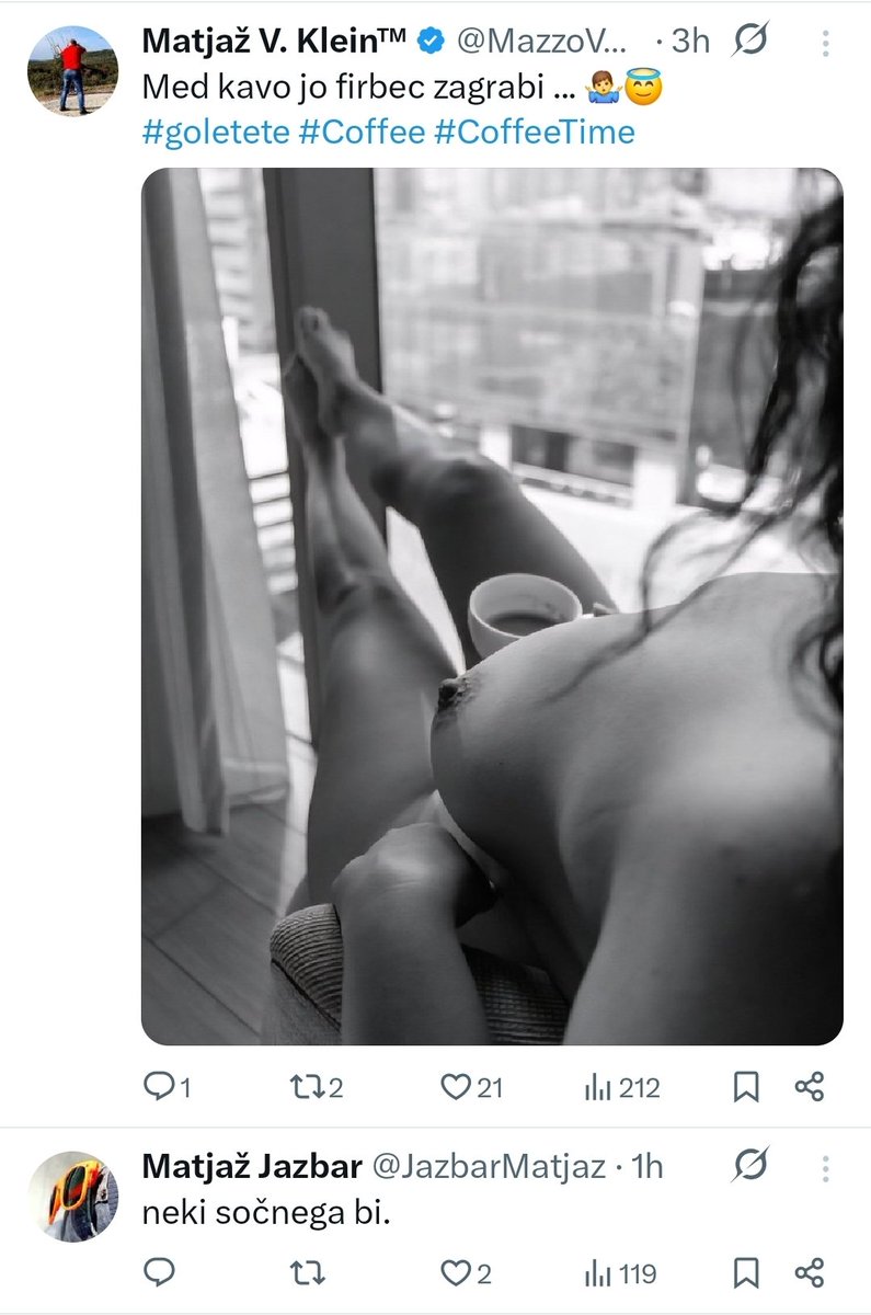 #xoključje Matjaževo <a href="/JazbarMatjaz/">Matjaž Jazbar</a> <a href="/MazzoVanKlein/">Matjaž V. Klein™</a> 🫣