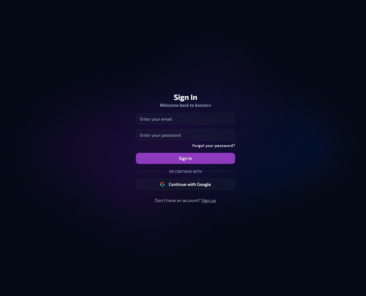 Shilendra_dev's tweet photo. Just created the auth designs for new SaaS Boostcv - Enhance your CV according to job description (perfect candidate) by using AI
#buildinpublic #boostcv #ai https://t.co/ruIxfIyqry