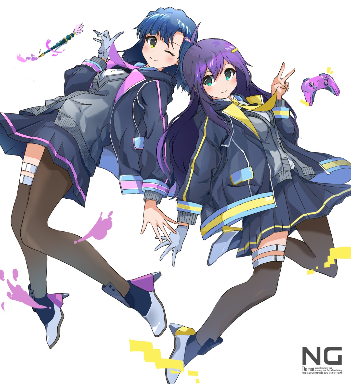 プロデューサーさんに感謝の望月杏奈&七尾百合子サイン入りデカアクスタ プロデューサーさんに感謝の望月杏奈&七尾百合子サイン入り