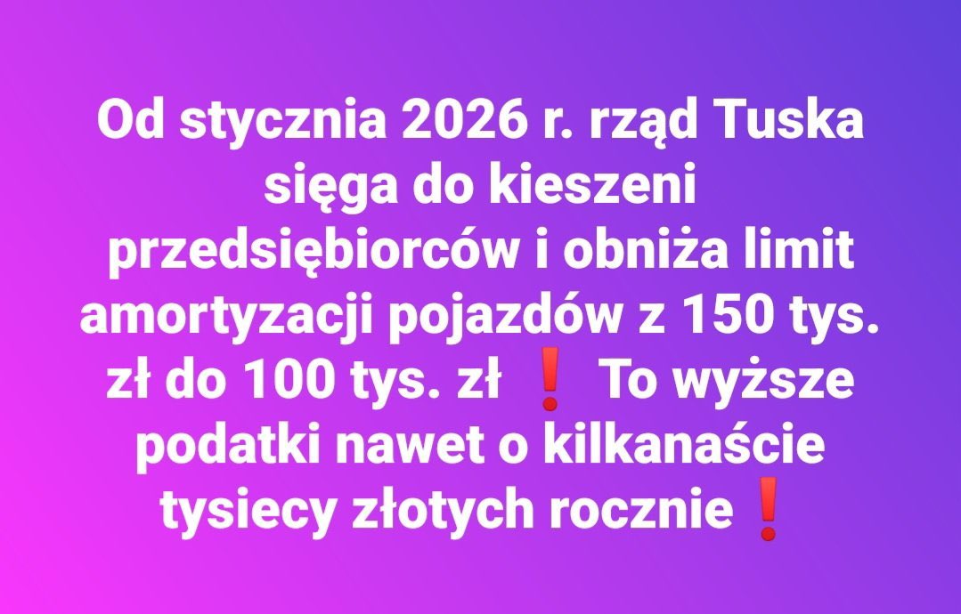 Tak rząd Donalda Tuska „odwdzięcza się” przedsiębiorcom za wysokie poparcie w wyborach parlamentarnych 2023r.: