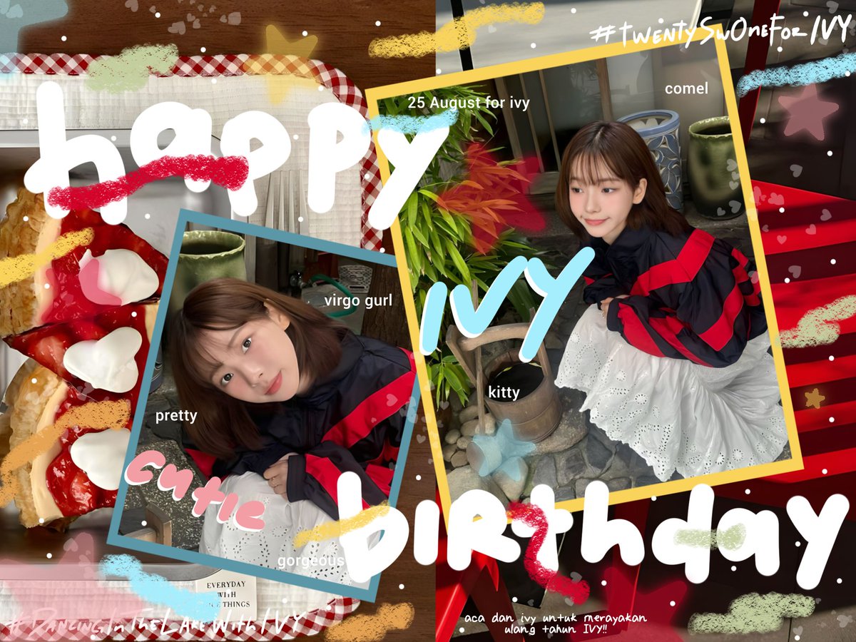 Acaca Uhuy. (@onatmeal) on Twitter photo retweet are appreciated!!
hari ini ulang tahun kak Ivy <a href="/cutgest/">iby (THE BIRTHDAY GIRL) cayang iow ΰΈ
β ^β β’β ο»β β’β ^β ΰΈ
</a> loh! oleh karena itu kak ivy mau bagi bagi 5 slot by red layout buatanku yang bisa di ambil jam 20.03 malam ini, yeay!! simak infonya yaa
#DancingInTheLakewithIVY #TwentySwONEforIVY #zonauang retweet are appreciated!!
hari ini ulang tahun kak Ivy <a href="/cutgest/">iby (THE BIRTHDAY GIRL) cayang iow ΰΈ
β ^β β’β ο»β β’β ^β ΰΈ
</a> loh! oleh karena itu kak ivy mau bagi bagi 5 slot by red layout buatanku yang bisa di ambil jam 20.03 malam ini, yeay!! simak infonya yaa
#DancingInTheLakewithIVY #TwentySwONEforIVY #zonauang