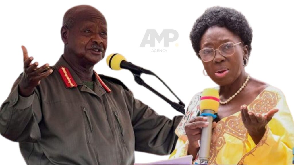 flashfmrw's tweet image. Perezida #Museveni yasabye Rebeca #Kadaga wabaye perezida w'Inteko Ishinga amategeko ya #Uganda imyaka 10 kugabanya kumva ko akarere ka #Busoga kiyumvamo ishyaka #NRM kubera we, amwibutsa ko abohora igihugu atasize Busoga.