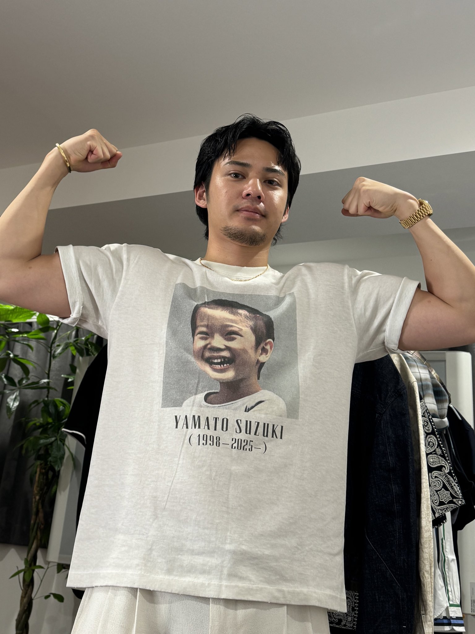 命の燃やし方展やまとtシャツmサイズ