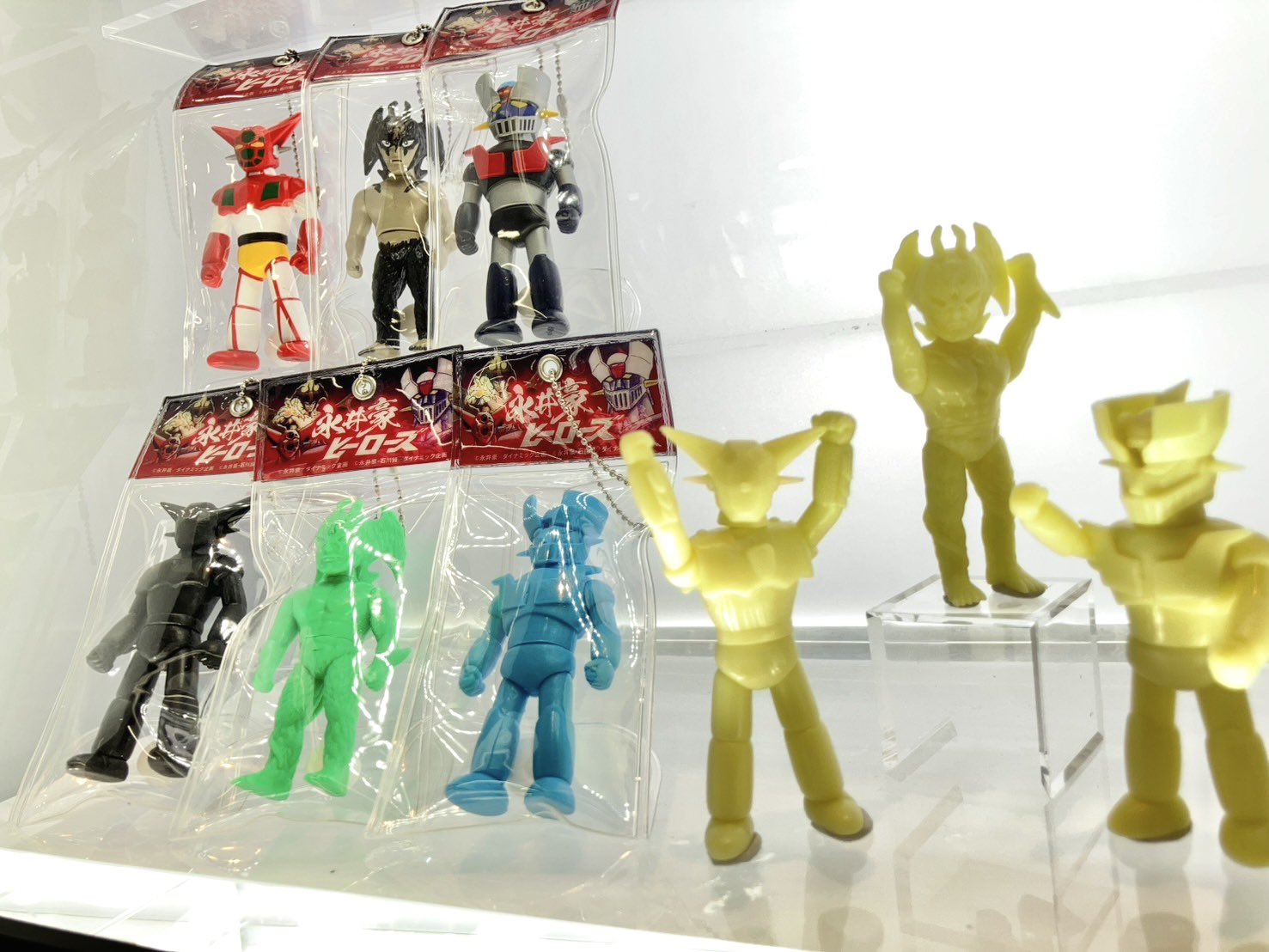 永井豪ヒーローズ ボールチェーンマスコット 全9種 フルコンプ