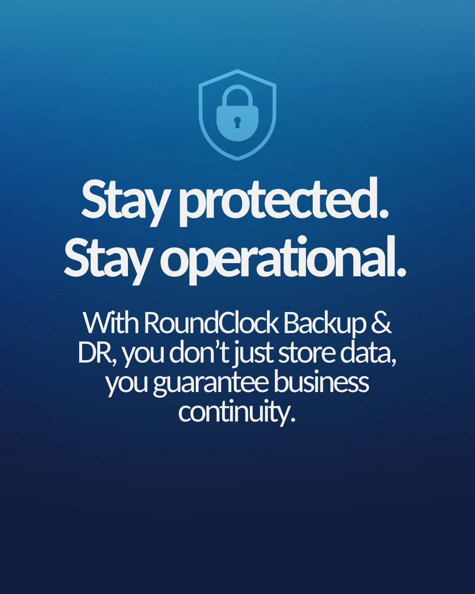 Think cloud storage has you covered? Think again.

When disaster strikes, whether it’s a cyberattack, hardware failure, or accidental deletion the difference between hours and weeks of downtime comes down to your disaster recovery plan.

#ITSecurity #DisasterRecovery