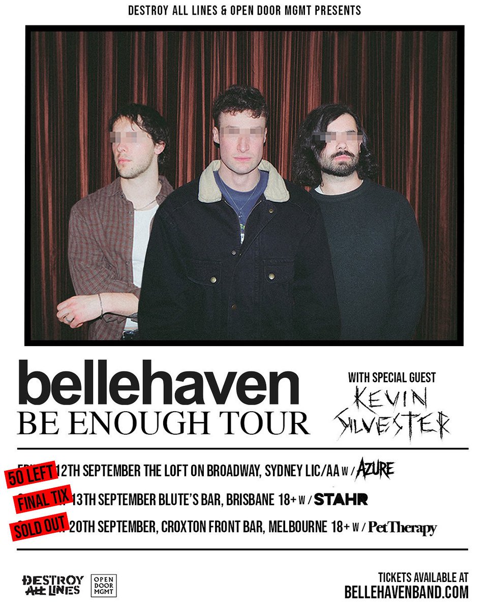 we're extremely excited to announce the local talent joining us on