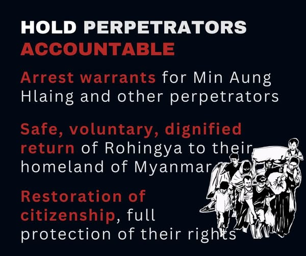 bloodmoney22222's tweet photo. Joint Statement
"Eight Years On: Protection and Justice for the Rohingya Cannot Wait"
25 August 2025
Full statement: https://t.co/DQtVHvifNR
#Rohingya_Genocide_Remembrance_Day
#WhatsHappeninglnMyanmar #BloodMoneyCampaignMM #defendmyanmardemocracy
#progressivevoice https://t.co/Nel0r8fqVC