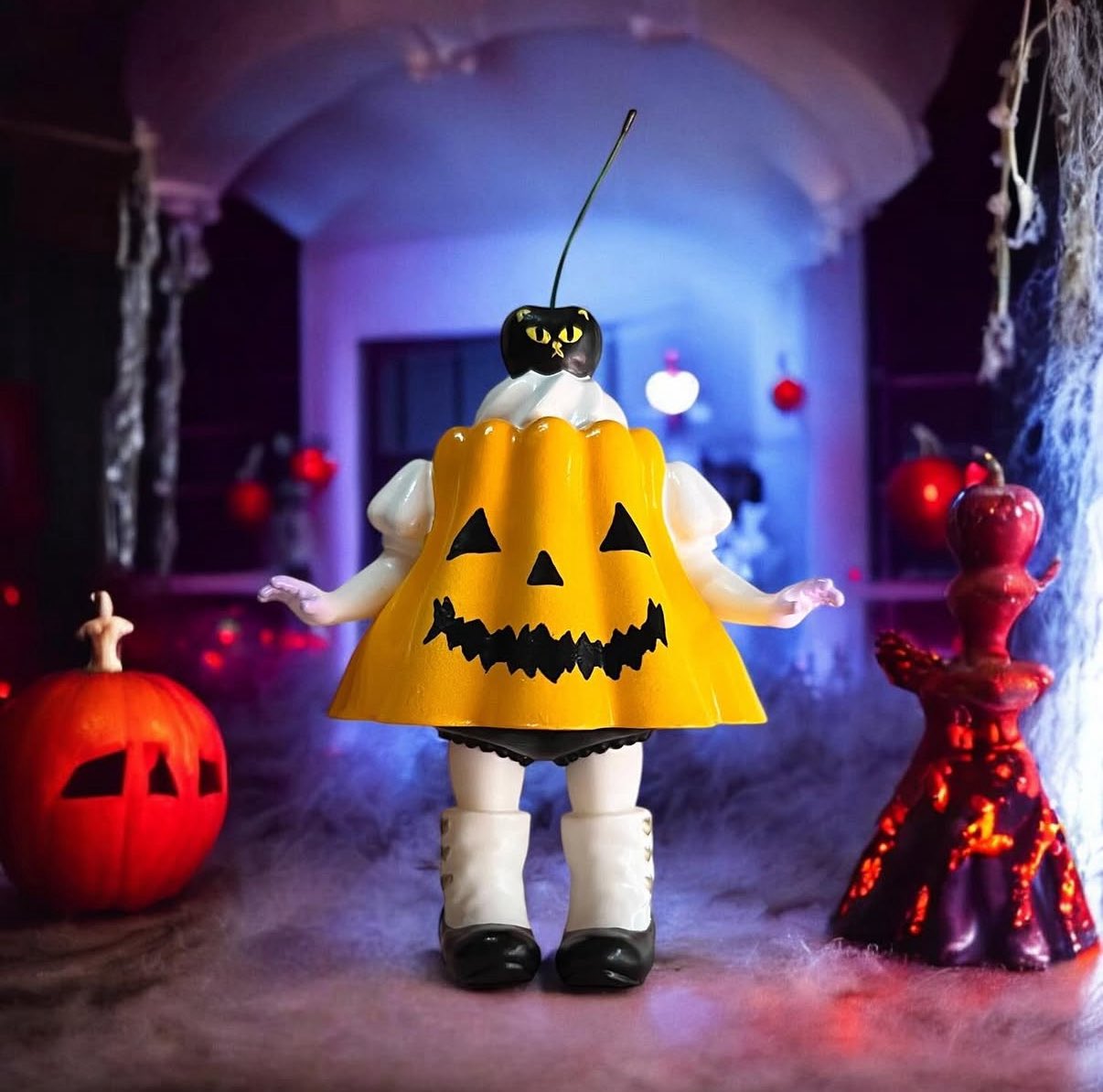 スクイーズ ぷに丸 パンプキン ハロウィン スクイーズ ぷに丸