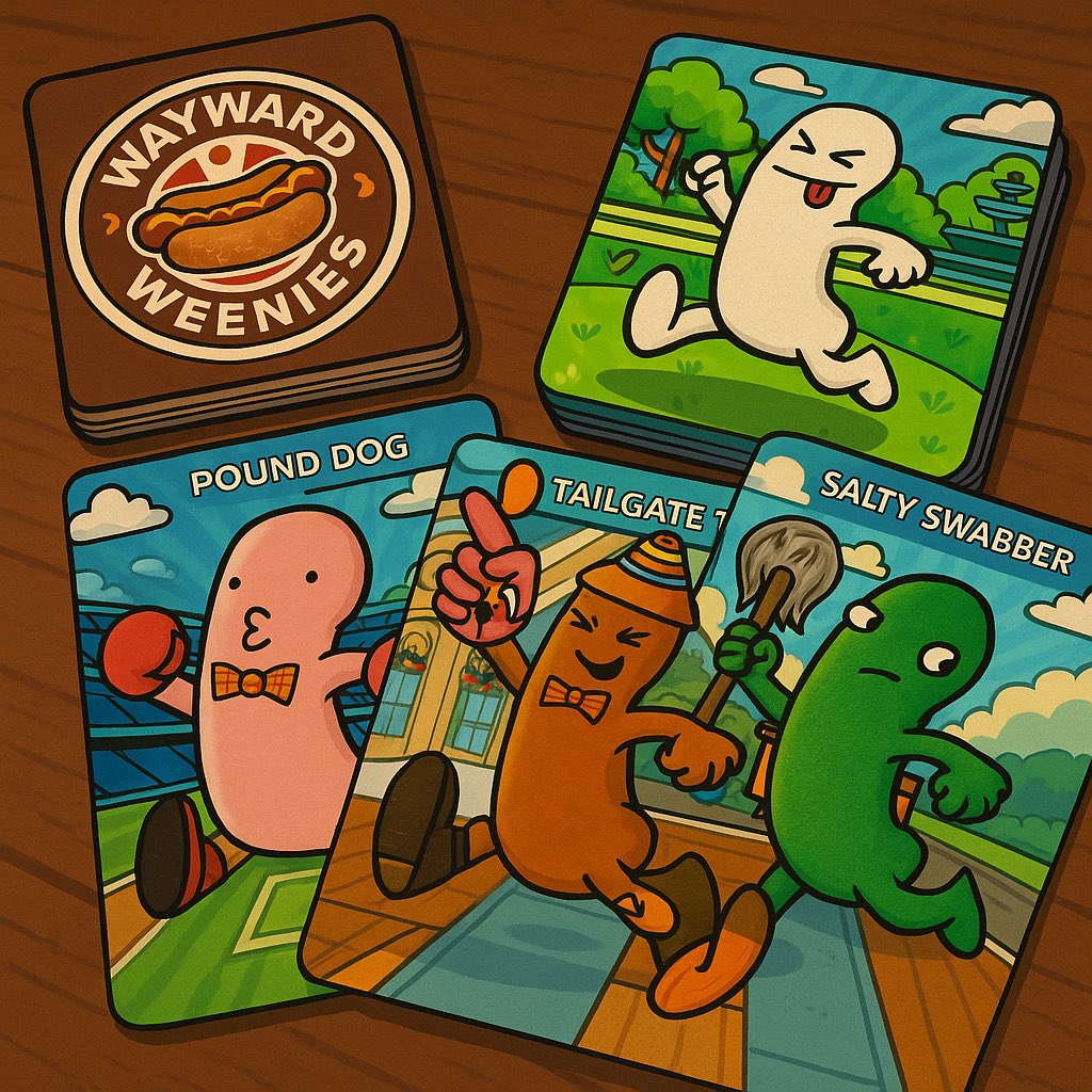 american™️ (@iamericanwhite) on Twitter photo 🎮 Cards, games, and sizzling strategies—Wayward Weenies keeps the heat alive! Every draw, every move, every laugh brings us closer together in this growing ecosystem. The fun is endless when you’re part of the Weenie world!
<a href="/WaywardWeenies/">Wayward Weenies NFT</a> #TheFutureIsSizzling 🎮 Cards, games, and sizzling strategies—Wayward Weenies keeps the heat alive! Every draw, every move, every laugh brings us closer together in this growing ecosystem. The fun is endless when you’re part of the Weenie world!
<a href="/WaywardWeenies/">Wayward Weenies NFT</a> #TheFutureIsSizzling