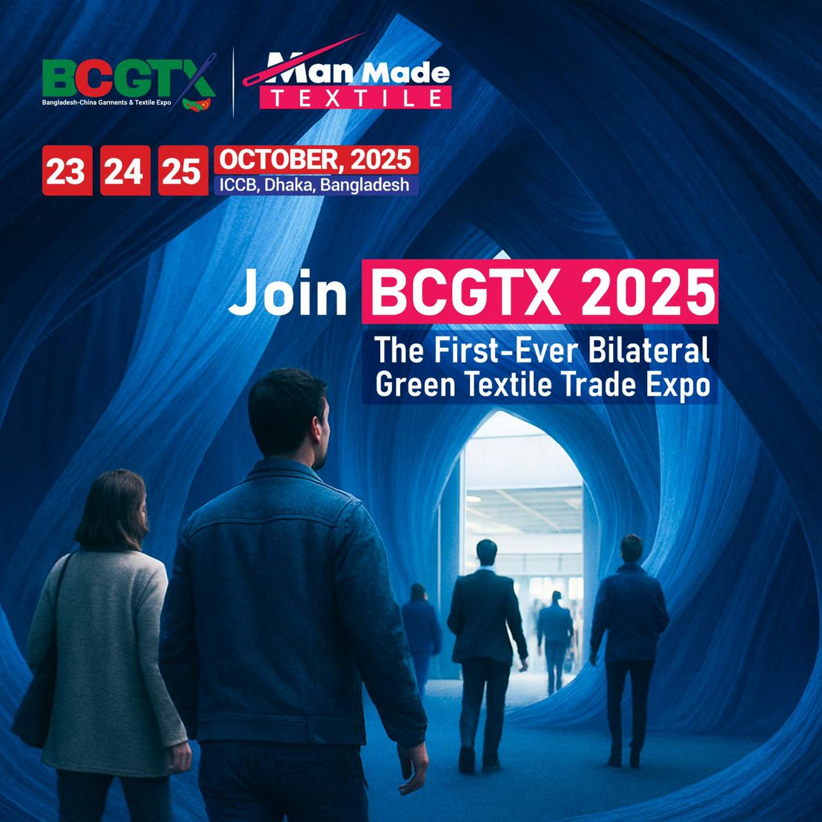savorbd's tweet image. 🌍 𝐉𝐨𝐢𝐧 𝐁𝐂𝐆𝐓𝐗 𝟐𝟎𝟐𝟓 – 𝐓𝐡𝐞 𝐅𝐢𝐫𝐬𝐭-𝐄𝐯𝐞𝐫 𝐁𝐢𝐥𝐚𝐭𝐞𝐫𝐚𝐥 𝐆𝐫𝐞𝐞𝐧 𝐓𝐞𝐱𝐭𝐢𝐥𝐞 𝐓𝐫𝐚𝐝𝐞 𝐄𝐱𝐩𝐨!

#BCGTX2025 #GreenTextile #TextileExpo #BangladeshChina #SavorExpo #Sustainability #ICCBDhaka #BGMEA #CEAB