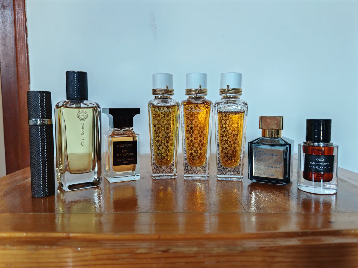 Looking at my collection... i realize that i'm in love with wood (and especially oud)