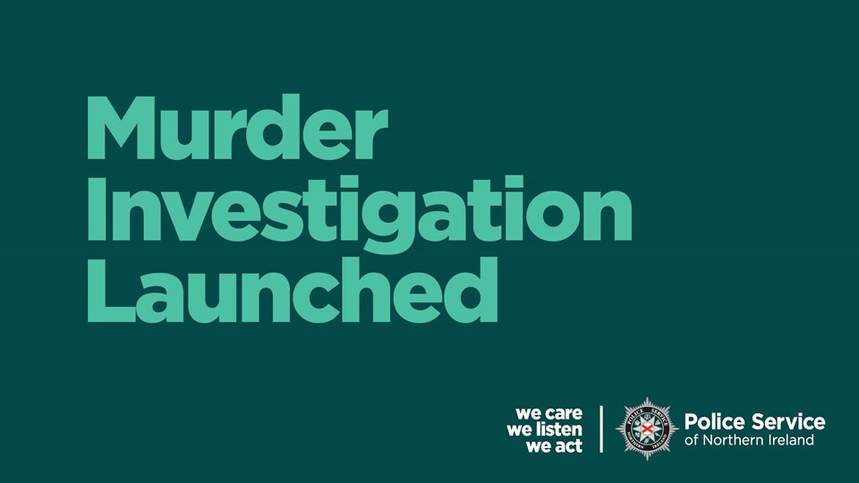 Police Newry, Mourne and Down (@psninmdown) on Twitter photo Our detectives have launched a murder investigation following the death of a man in the Slievenabrock Avenue of Newcastle.
DCI Foreman said: "People will see our officers in and around the area today – with cordons in place"
Read more here : orlo.uk/VXmmX Our detectives have launched a murder investigation following the death of a man in the Slievenabrock Avenue of Newcastle.
DCI Foreman said: "People will see our officers in and around the area today – with cordons in place"
Read more here : orlo.uk/VXmmX