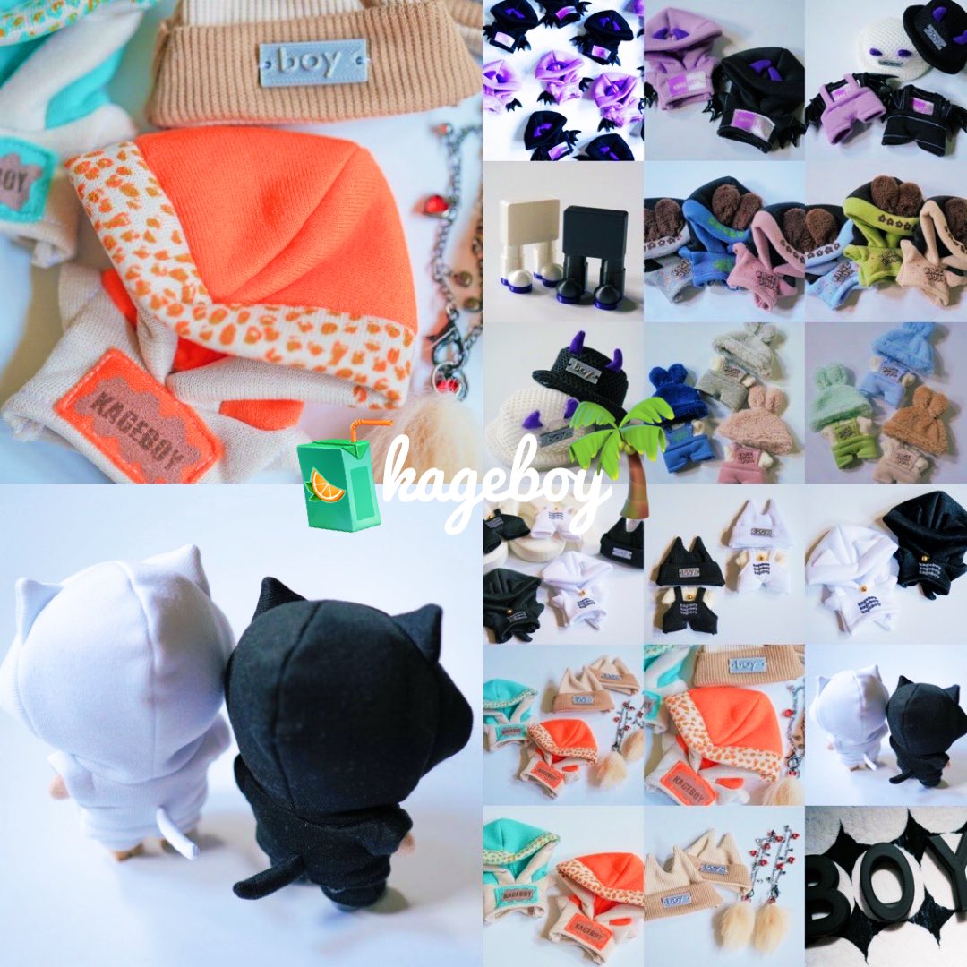 8月通販よろしくお願いいたします
🐆😈🐰🐈‍⬛

webshop▷open  8/31  19:00~
kageri.theshop.jp