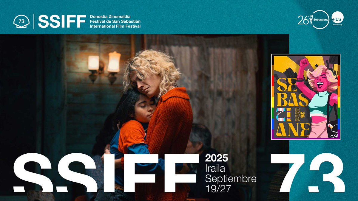 Donostia Zinemaldia - Festival de San Sebastián (@sansebastianfes) on Twitter photo #73SSIFF 🌈 ‘La misteriosa mirada del flamenco / The Mysterious Gaze of the Flamingo’, directed by Diego Céspedes, wins the Sebastiane Latino Award given by <a href="/Gehitu_Elkartea/">Gehitu LGTBI+</a>.
🎞️ Thirteen titles programmed at the Festival compete for the <a href="/SebastianeAward/">Premio Sebastiane</a>, in its 26th edition #73SSIFF 🌈 ‘La misteriosa mirada del flamenco / The Mysterious Gaze of the Flamingo’, directed by Diego Céspedes, wins the Sebastiane Latino Award given by <a href="/Gehitu_Elkartea/">Gehitu LGTBI+</a>.
🎞️ Thirteen titles programmed at the Festival compete for the <a href="/SebastianeAward/">Premio Sebastiane</a>, in its 26th edition