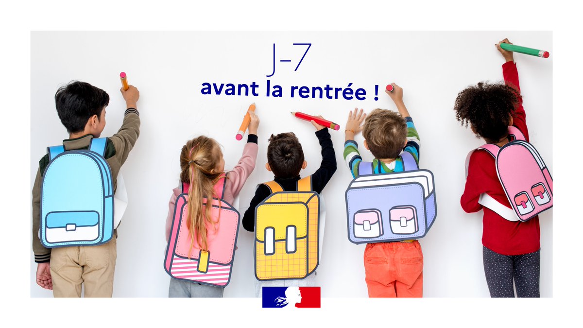 Rentrée 2025 | J-7 avant la rentrée des classes !
Êtes-vous prêts pour cette nouvelle année ? 🏫
Retrouvez sur notre site internet toutes les informations pour bien préparer sa rentrée 👉 ac-rennes.fr