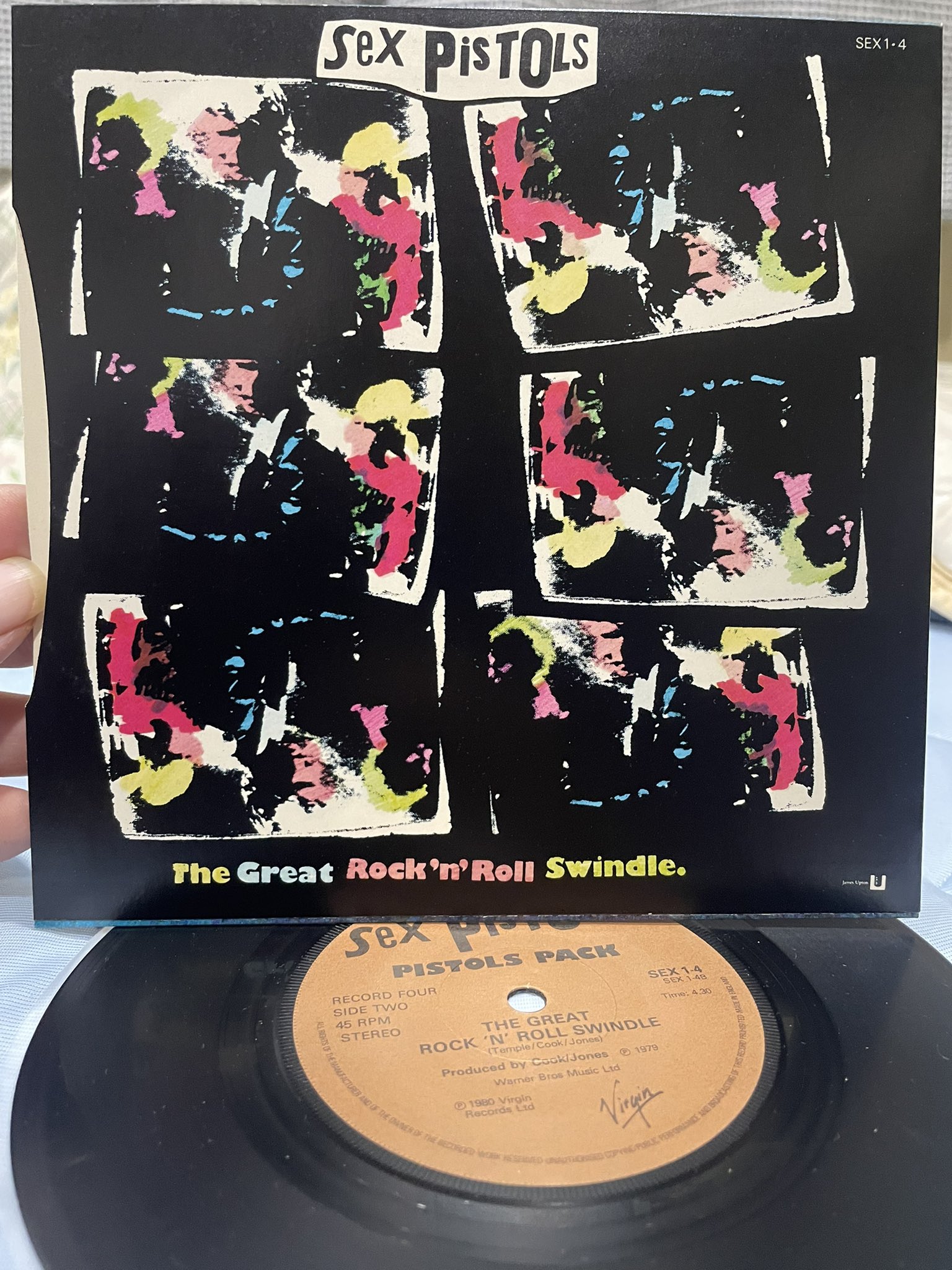 SEX PISTOLS シングル6枚組 7インチ45 Virgin 1980 NM SEX PISTOLS Pack 6x 7