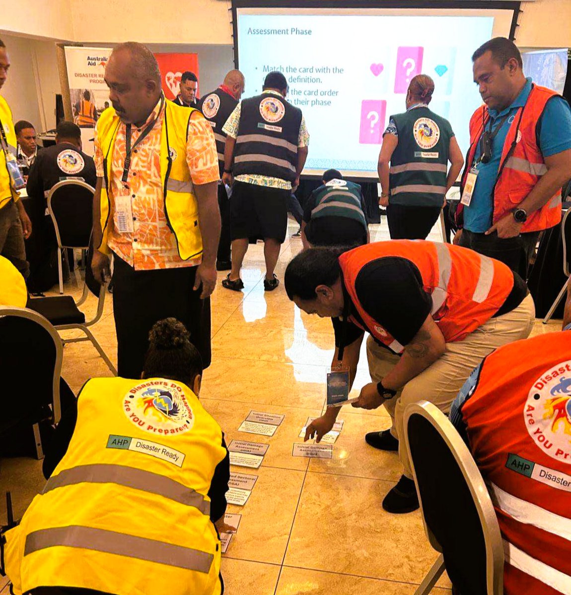 UNOCHA_Pacific's tweet photo. A big vinaka vakalevu to @FijiNDRMO for the privilege of supporting & facilitating the 2nd Fiji #NERT Induction Training. As we approach the high-risk season, @UNOCHA_Pacific stand ready to continue supporting Fiji's efforts to strengthen national & regional response capacity🇫🇯🤝 https://t.co/vgvVQUX3vx