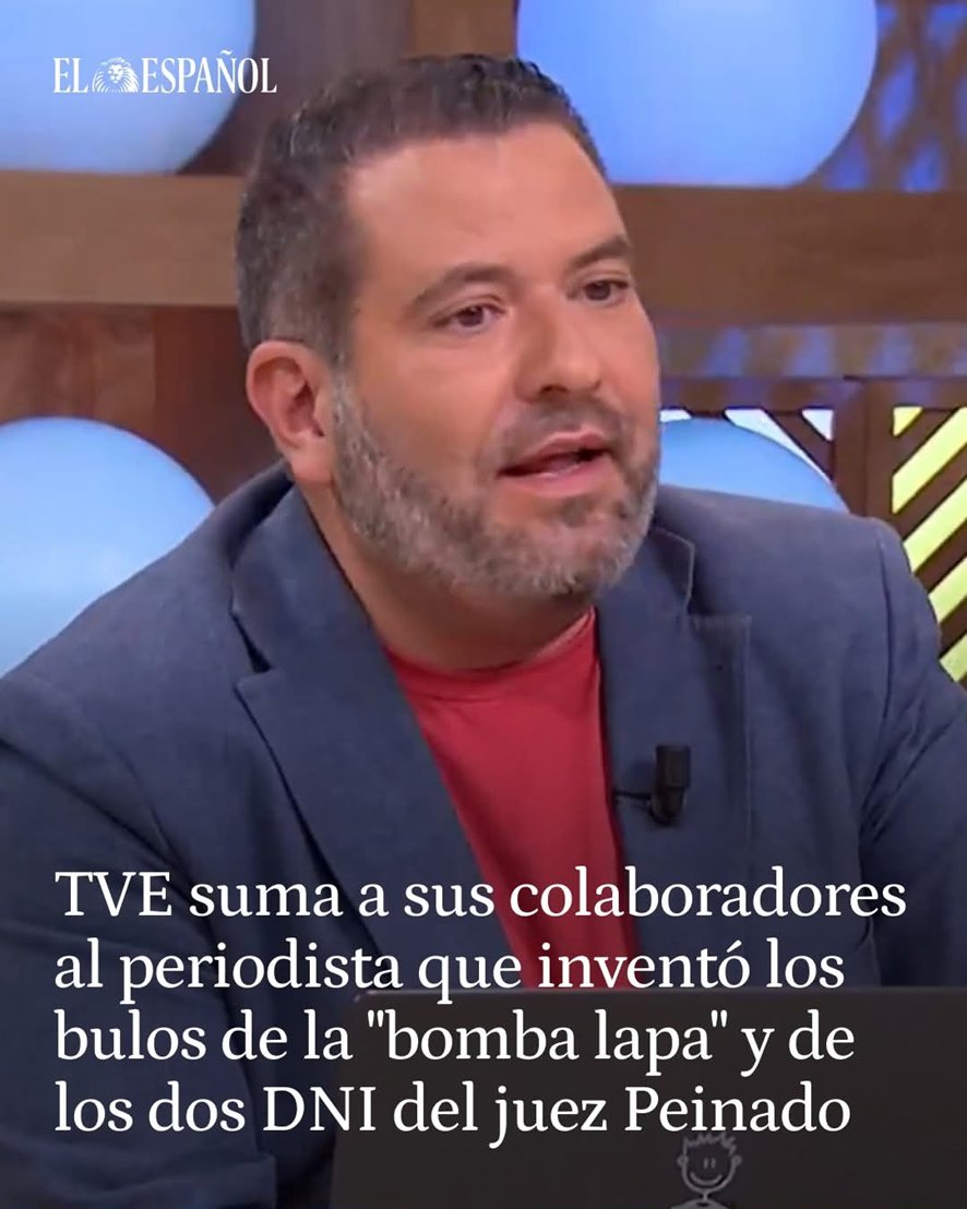 “Si lo dice la tele será verdad.”

La tele: