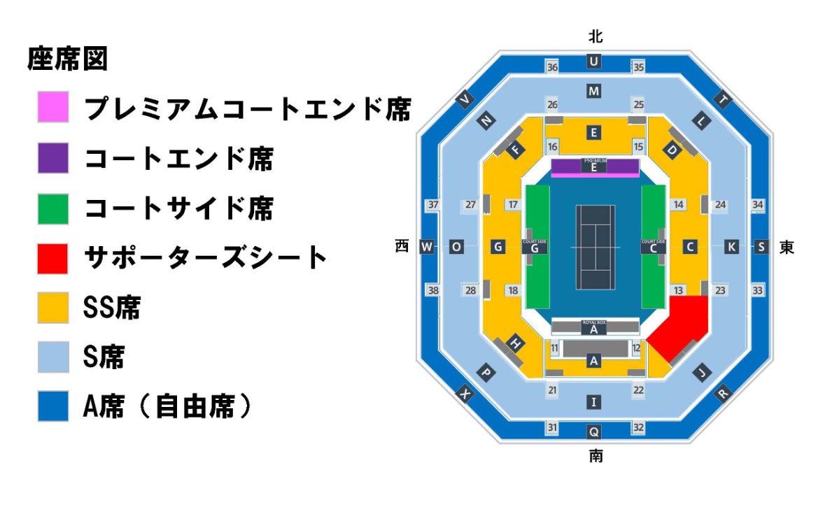 今更だけどデビスカップのチケット代が過去より高い
そして2階が指定席になってしまった
国別対抗戦は自由席多くして知り合い集まって応援出来た方が良いと思うけど