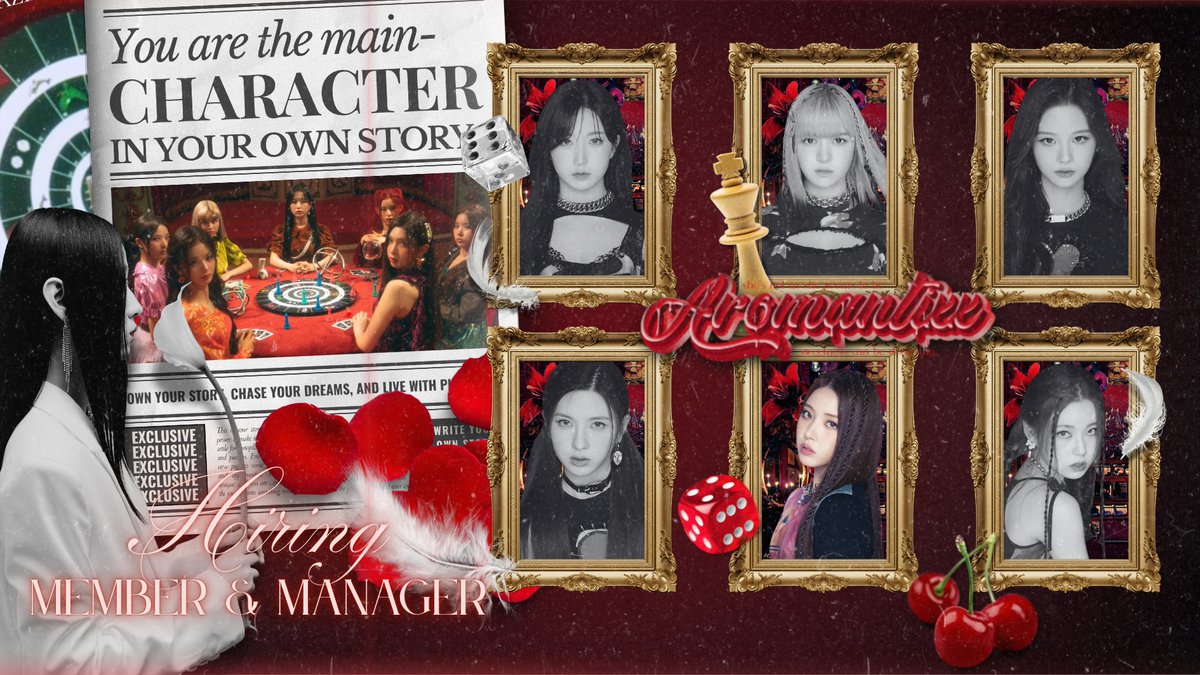 ㅤㅤ
ㅤㅤ
ㅤㅤ📣 We’re looking for our missing member (Jiwoo) to complete our SQUAD! 
Criteria: active, loyal to their FC, and vibes well with everyone. If that’s you, drop a reply below, thank you~🍒

PS.: We're also looking for a manager to handle MedPart.
ㅤㅤ
ㅤㅤ