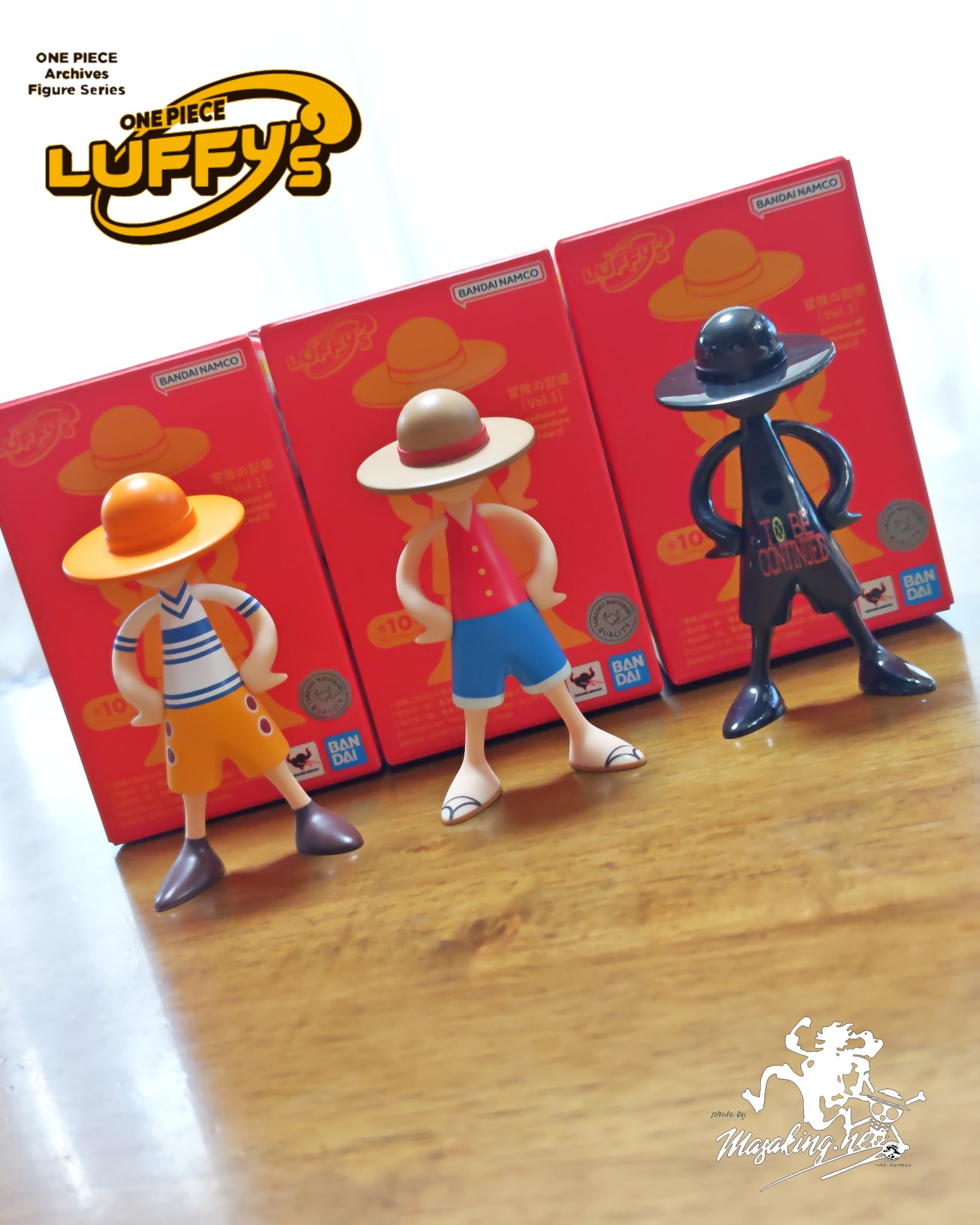 ONEPIECE 冒険の記憶 Vol.1 ルフィズ luffys 2種セット