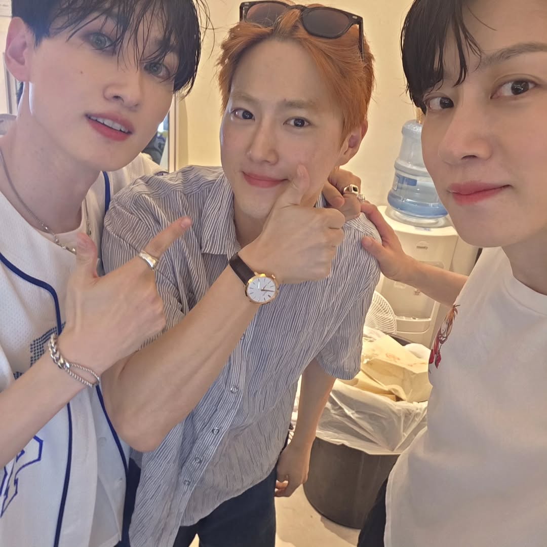 250825 | Super Junior Heechul (heenim) IG update with SUHO

#SUHO #수호 #スホ #金俊勉 #EXO