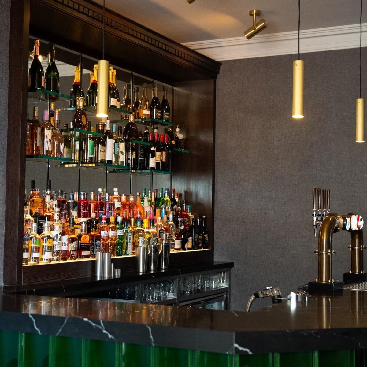 A historic gem, reimagined.
Last year we transformed the iconic Cae Mor Hotel in Llandudno. Built in 1890 and restored in 2024, it now offers 22 luxury rooms and the 1890 Bar &amp; Restaurant. Our team elevated entrances, dining, bar &amp; more with bespoke lighting and elegant finishes.