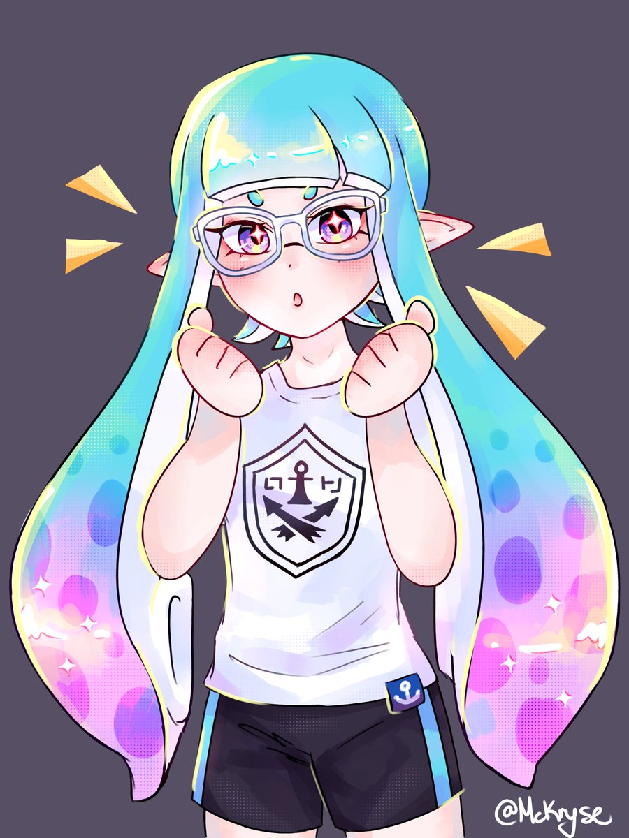 drawing splatoon ocs to make-up for the raffle i had, drop your oc below!
#Splatoon