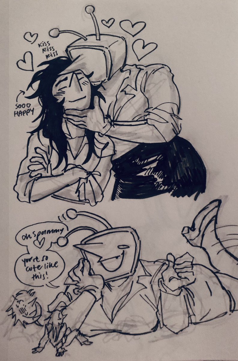 was cheesing big time drawing these #spamtenna #deltarune