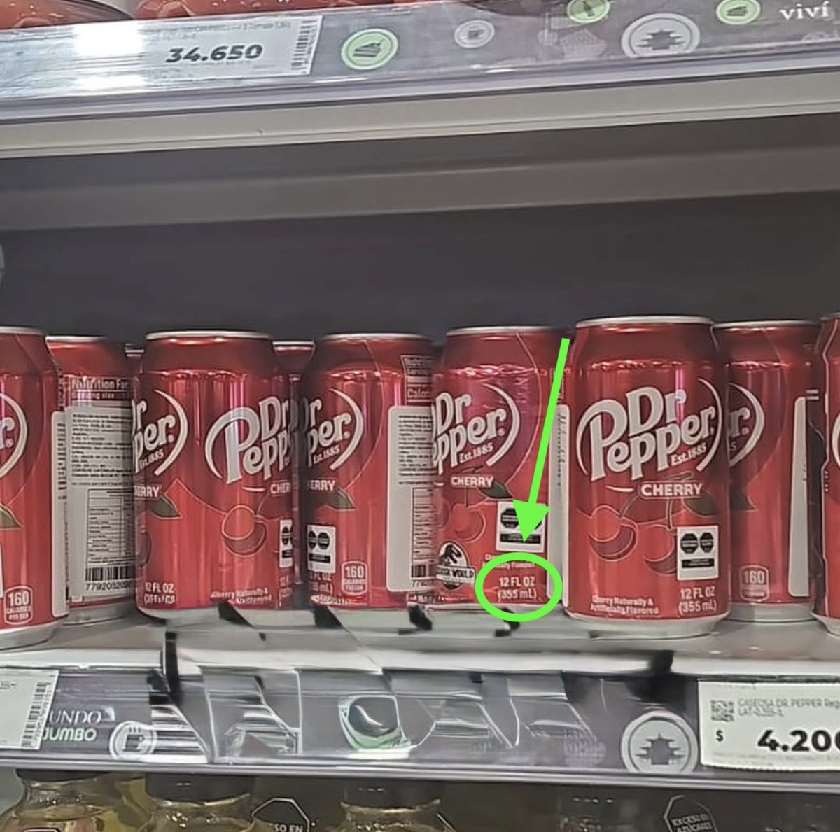 Los argentinos dando gracias y felices porque les ven la cara con una lata de 355 ml en mas de TRES DÓLARES ...⤵️