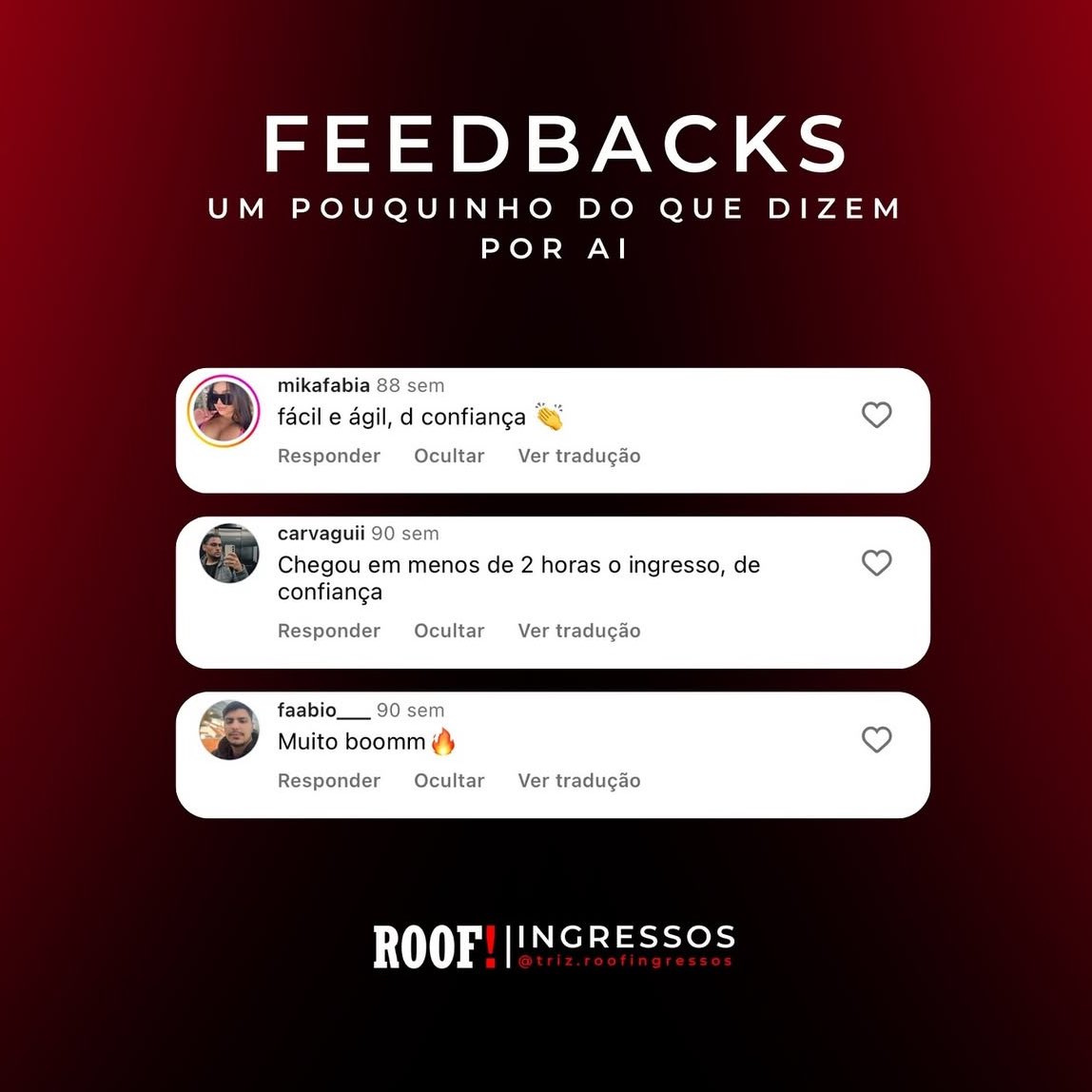 triz ‼️ | ROOF! produtora tweet media