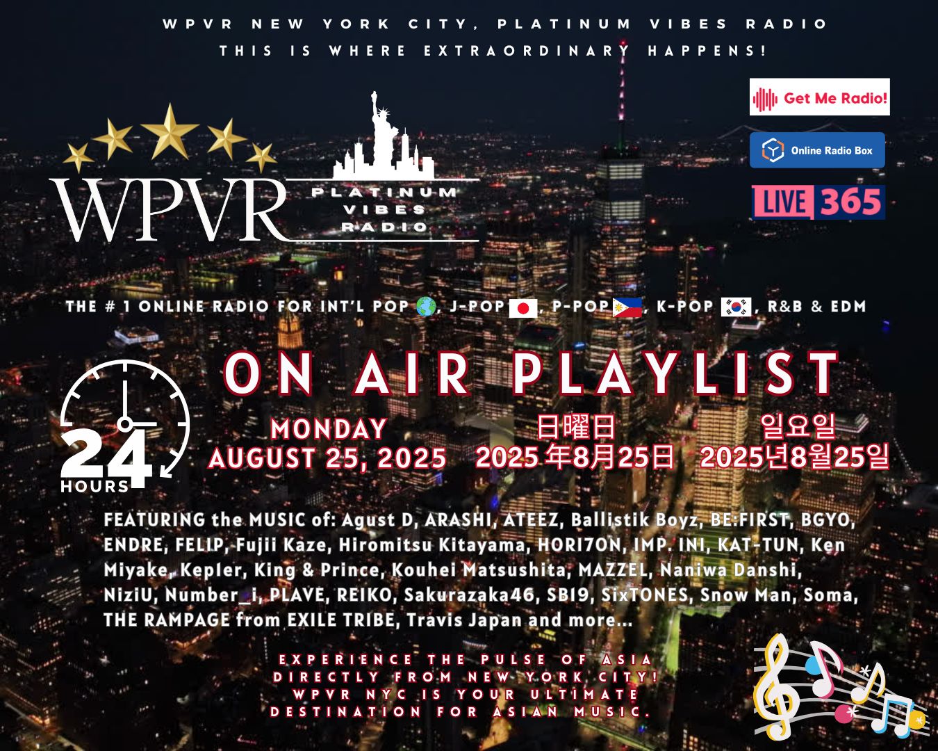 WPVR NYC - Platinum Vibes Radio on X: 