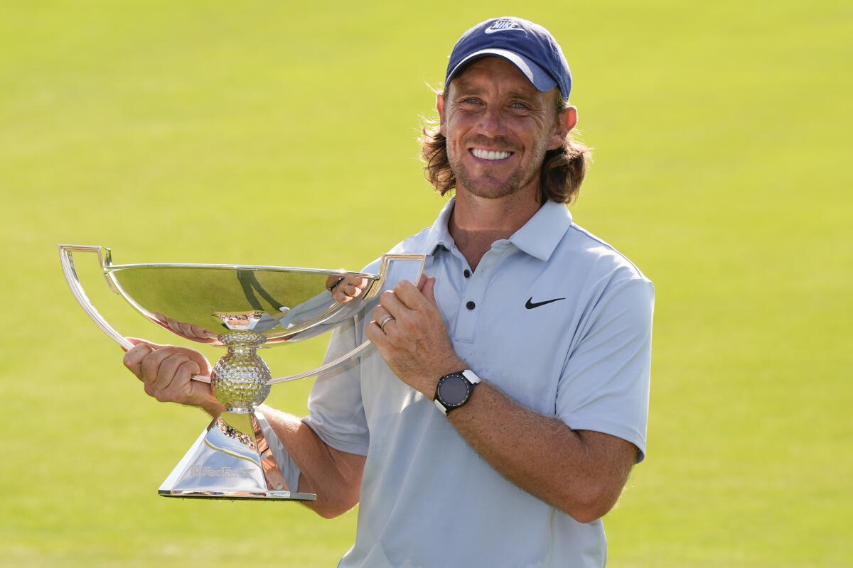 CvStep41272's tweet image. Tommy Fleetwood is a winner on the PGA Tour for the first time!
Tommy Fleetwood finally gets his.
#PGAChamp #TourChampionship #FedExCup #AGNB #Golf

Get more news: kity.pro/wKyP7