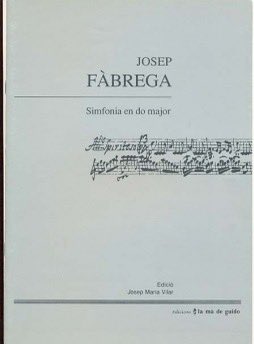 Josep Fàbrega és un dels pocs compositors catalans del segle XVIII de qui se'n coneix l'autoria d'una simfonia. La mà de Guido n'ha publicat la Simfonia en Do Major en edició crítica de Josep Maria Vilar i Torrens. Podeu trobar-la a: lamadeguido.com/cat_fabrega.ht…