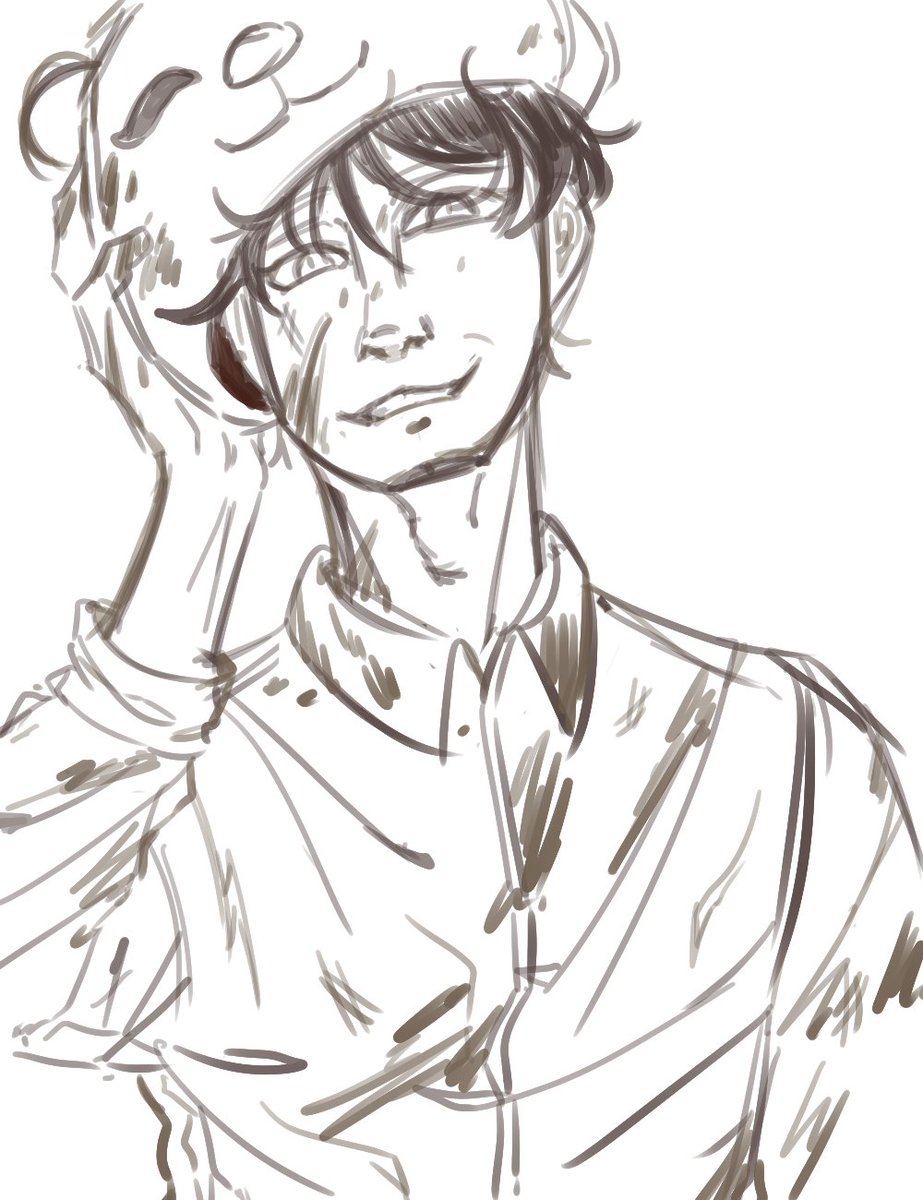 [⚠️ cw blood]

Listening to anya nami made me do this #iyanduduls #oc