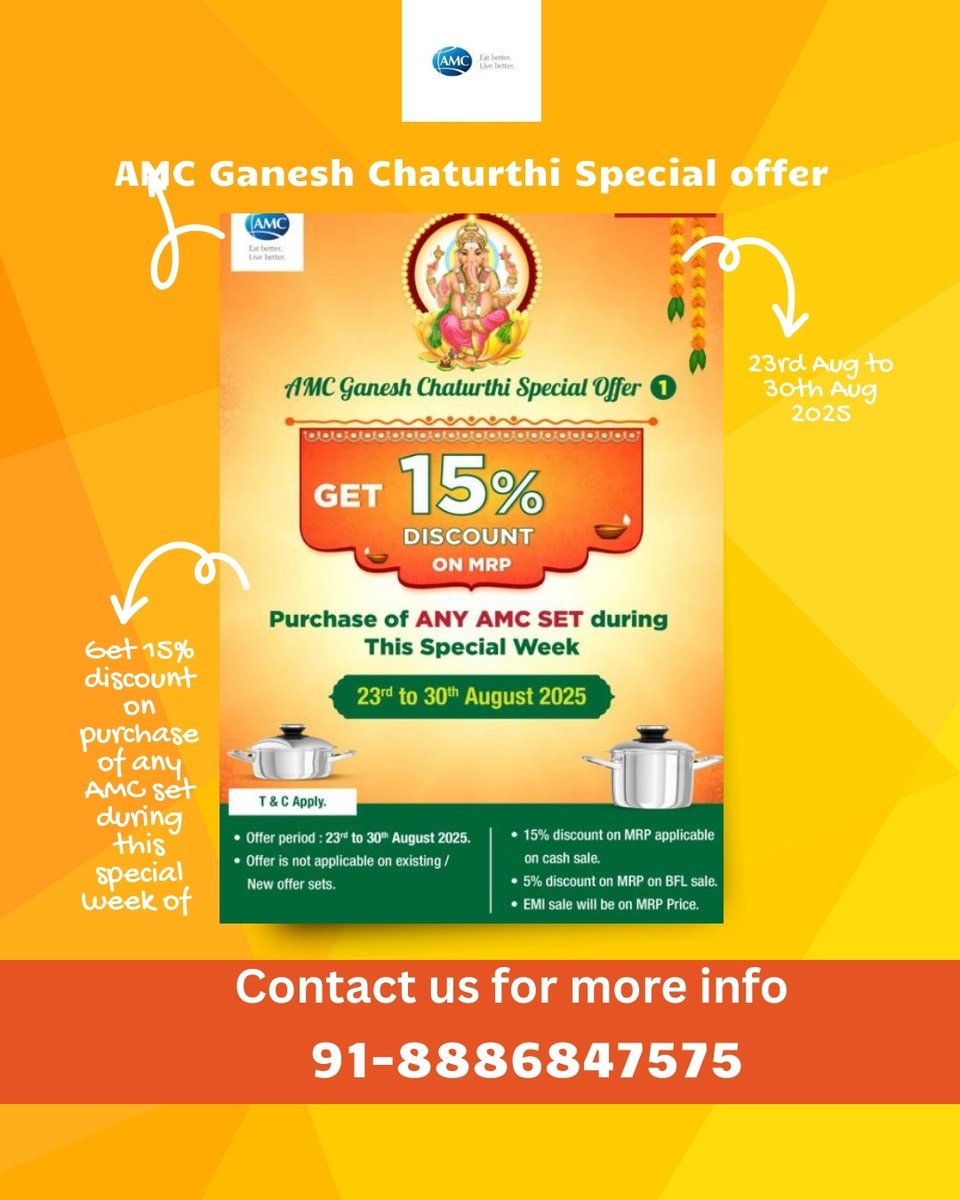 amc_cookware_hyd (@AMC_Kitchenware) / Posts / X