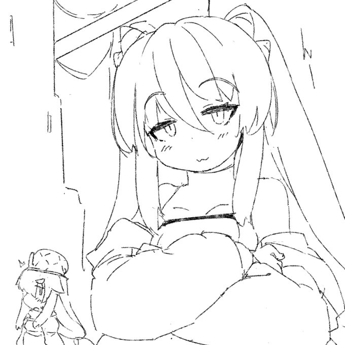 よからぬ事を思案中の次回作主人公 