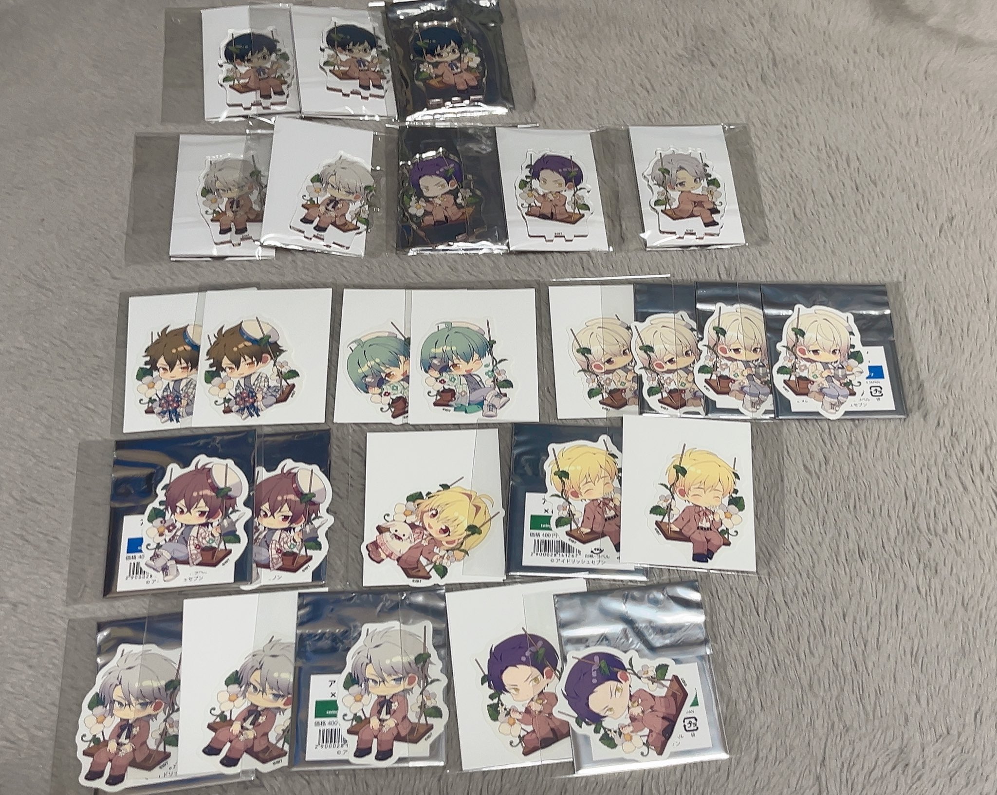 アイナナ アニカフェ アクスタ ステッカー 三月 環 壮五 ナギ アイナナ アニカフェ アクスタ ステッカー 三月 環 壮五 ナギ