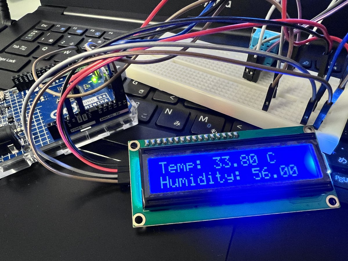 murasametech's tweet image. DHT11は温度と湿度を同時に計測できるセンサーで、Raspberry PiやArduinoと簡単に接続して使えるのが魅力です🌡️💧

入門用としても人気が高く、環境モニタリングやIoTの最初の一歩としてとても有用です。

ライブラリも豊富に揃っているため、初心者の方でも扱いやすい点が安心ですね✨
#RaspberryPi…