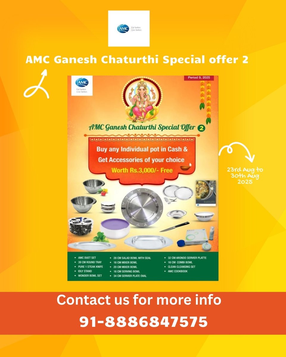 amc_cookware_hyd (@AMC_Kitchenware) / Posts / X