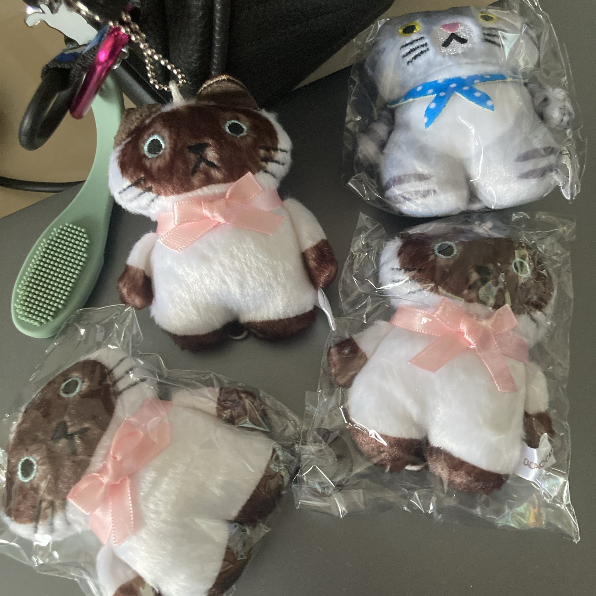 猫のおふくちゃん ぬいぐるみ 福を招くニャ！ かぎしっぽの猫さんの