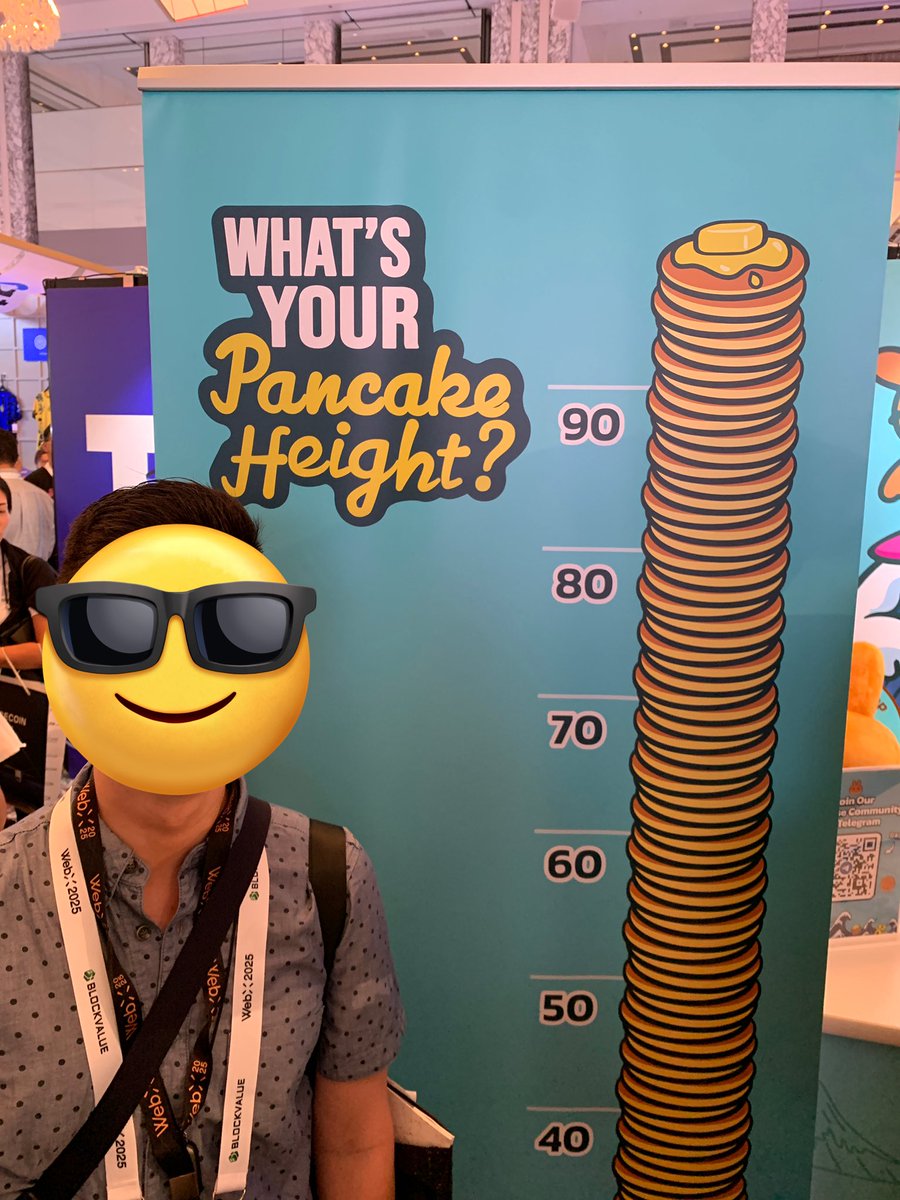 0xCryptoLyfe's tweet image. Check out the pancake swap booth
#pancakechallenge