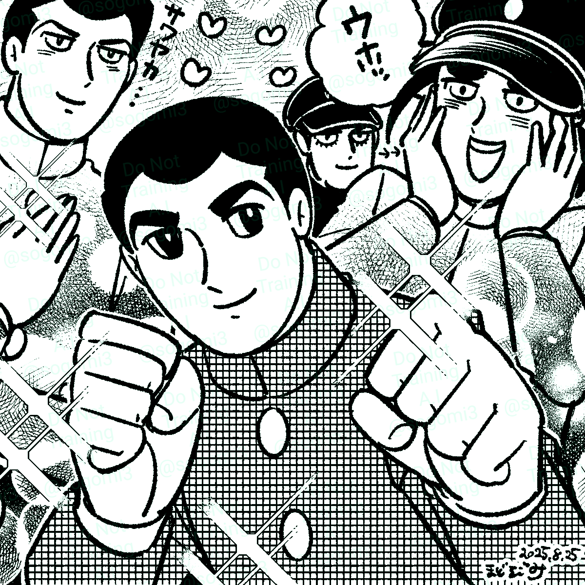 あば天はみんな天童君が大好きという、公式で友情を超えたBL展開しているんだけれど
数あるCPから個人的な最推しは、岸和田君×石倉君です。
「くっついていっていいですか」
「石倉さんのために来たんです」と横光御大みずからが燃料を投下しているので是非読んでほしい。。
https://t.co/q2T0Zr7Za5 