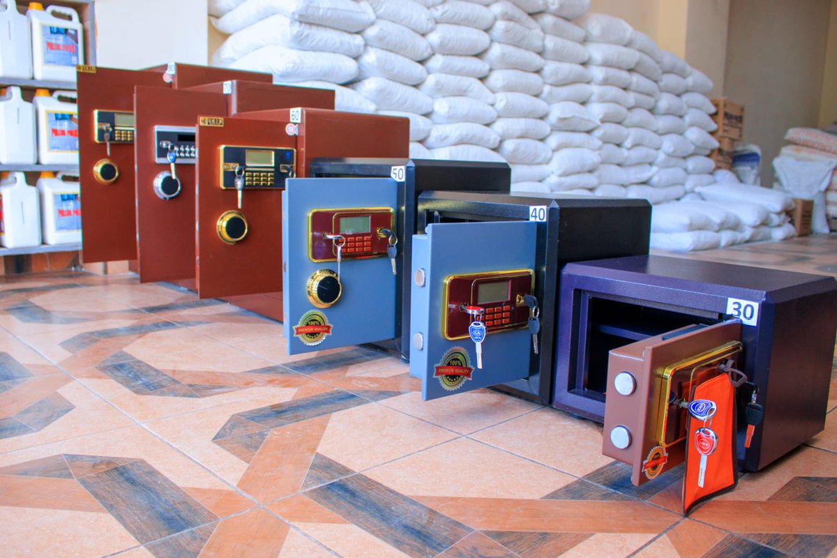 It's back to school Monday, and schools need a safe place to store the student's documents.  Our safe sizes are the solution as they come in different sizes at affordable prices .
#MainaAndKingangi #business #motivation